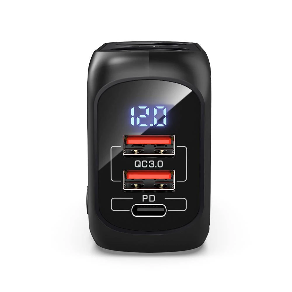 Kroviklis telefonui BlitzWolf 2xUSB, USB-C, 150W