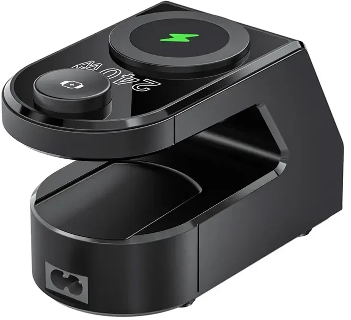 Blitzwolf BW-FW10 žadintuvas su įkrovikliu 2xUSB-A, 4xUSB-C, 240W