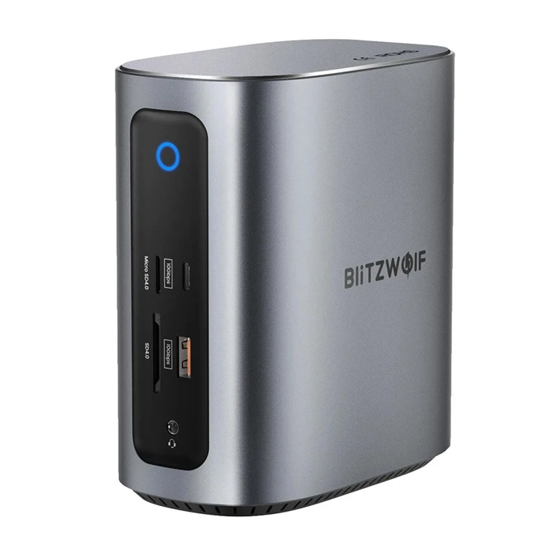 Blitzwolf BW-TH15 vertikali stotelė su priekinėmis jungtimis