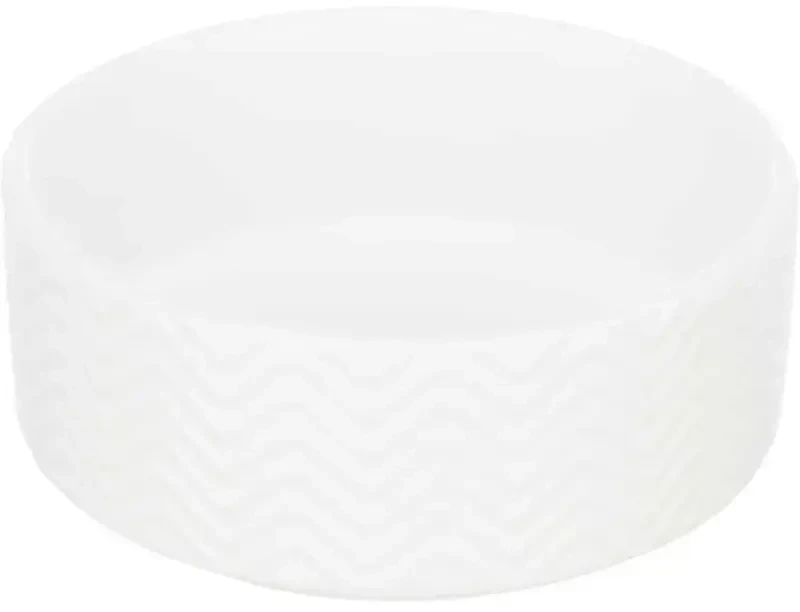 TRIXIE gyvūnų dubenėlis, 0.4 l/ø 13 cm, keramikinis, baltos sp.