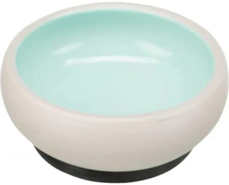 Trixie Bowl, katei, keraminis, 0,3 l / o 11 cm, su guminiu pagrindu, įvairių spalvų