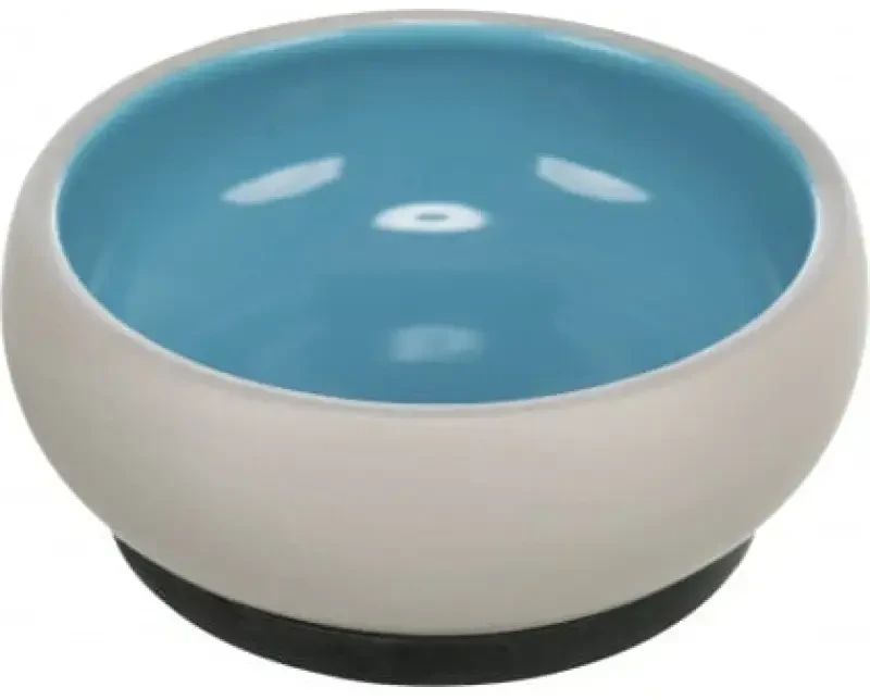 Trixie Bowl, katei, keraminis, 0,3 l / o 11 cm, su guminiu pagrindu, įvairių spalvų
