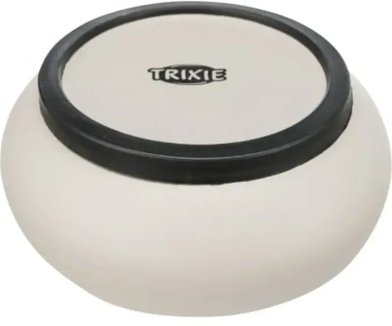 Trixie Bowl, katei, keraminis, 0,6 l / 14 cm, su guminiu pagrindu, įvairių spalvų