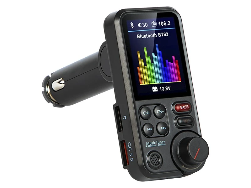 FM siųstuvas BLOW Bluetooth5.0+QC3.0