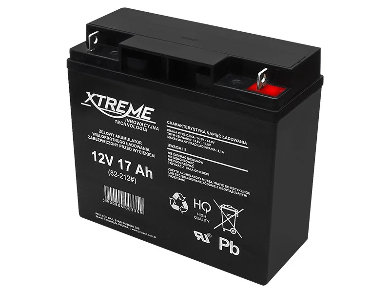 BLOW 82-212 XTREME Įkraunama baterija 12V 17Ah