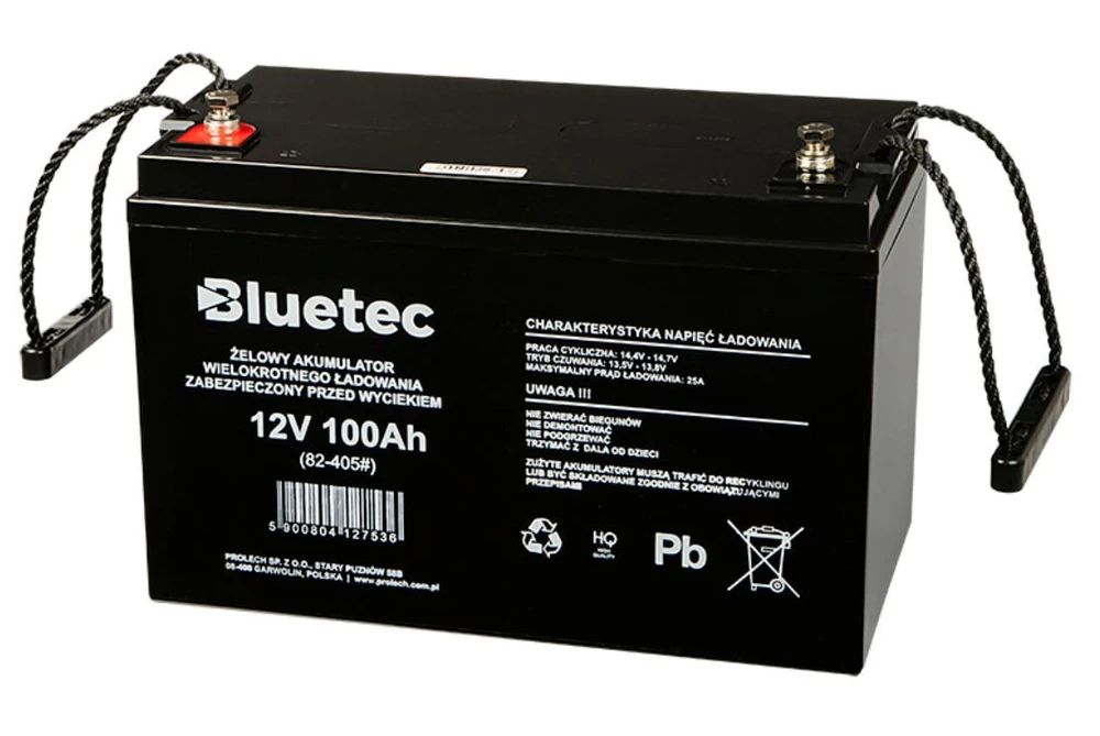 Blow Pūt Gelio baterija 12V/100Ah BLUETEC