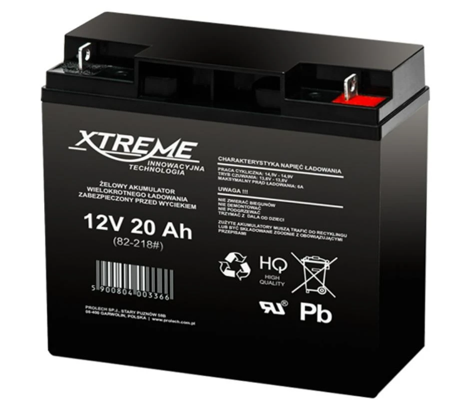 Blow Pūskite XTREME UPS baterijos 12V 20Ah