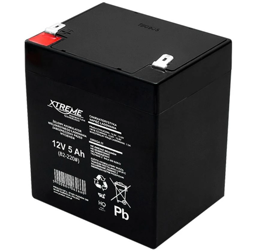 BLOW 82-220 XTREME Įkraunama baterija 12V 5Ah
