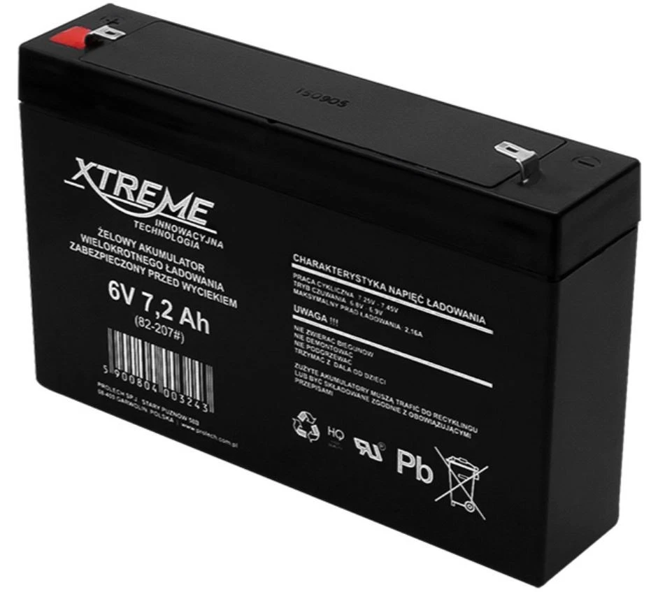 Blow Švino akumuliatorius 6V 7.2Ah XTREME
