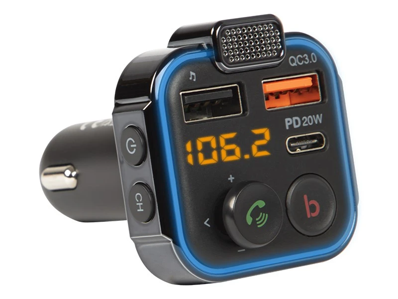 FM siųstuvas BLOW Bluetooth5.1+QC3.0