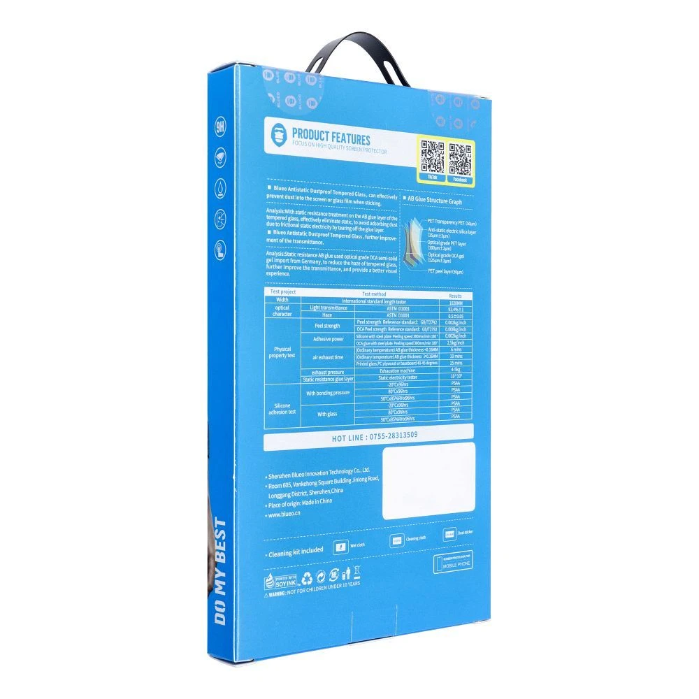 Blueo LCD apsauginis stikliukas 5D Mr. Monkey Glass (Strong HD) Apple iPhone 12 Pro Max juodas