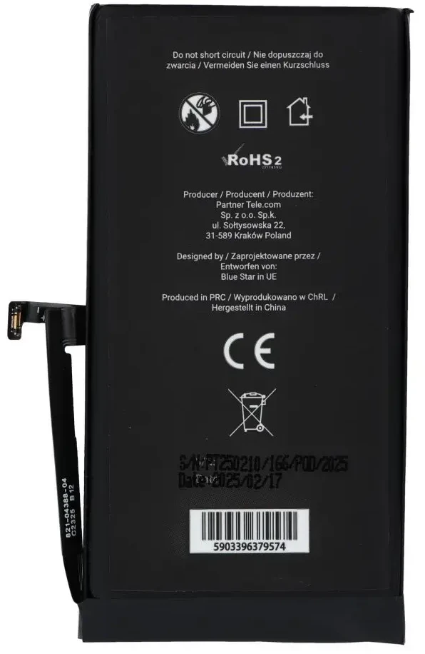 BlueStar iPhone 15 baterija 3349 mAh Blue Star HQ