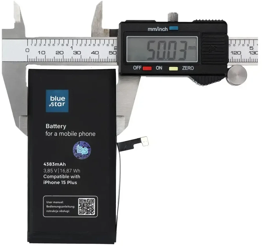 BlueStar iPhone 15 PLUS baterija 4383 mAh Blue Star HQ