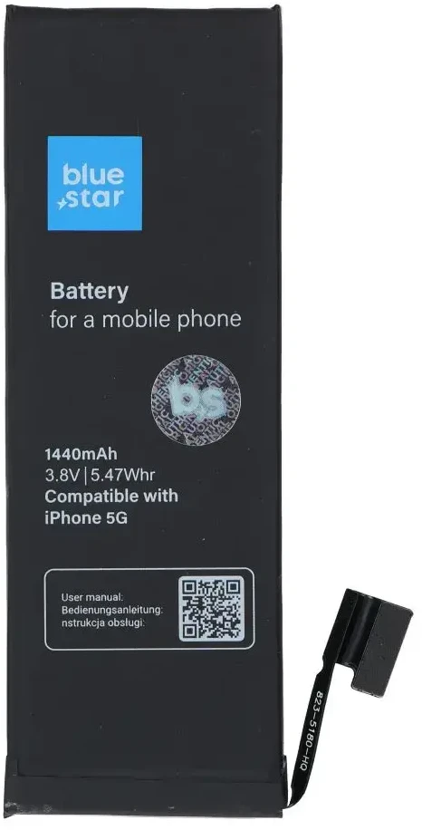 BlueStar iPhone 5 baterija 1440 mAh Blue Star HQ