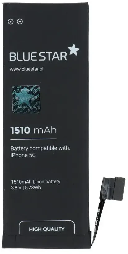 BlueStar iPhone 5C baterija 1510 mAh Blue Star HQ
