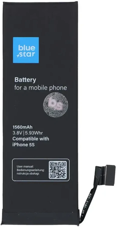 BlueStar iPhone 5S 1560 mAh Blue Star aukštos kokybės baterija