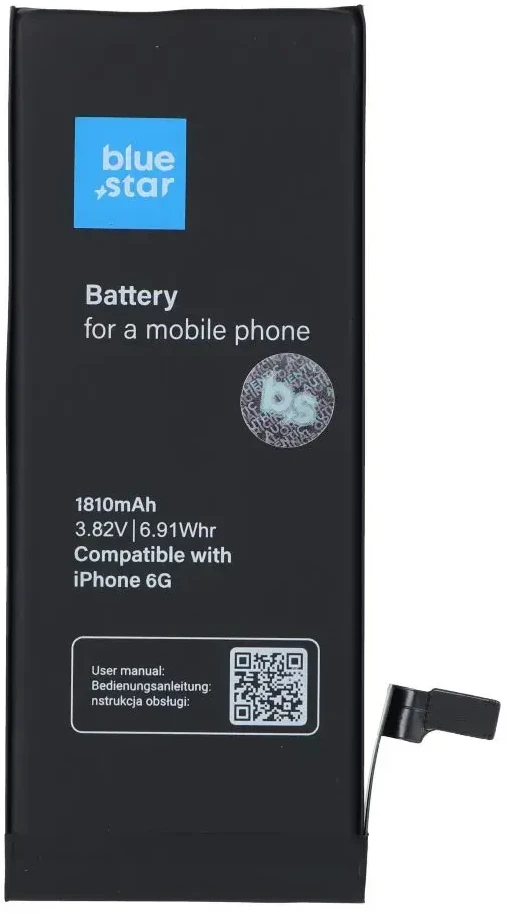 BlueStar iPhone 6 1810 mAh baterija Blue Star HQ