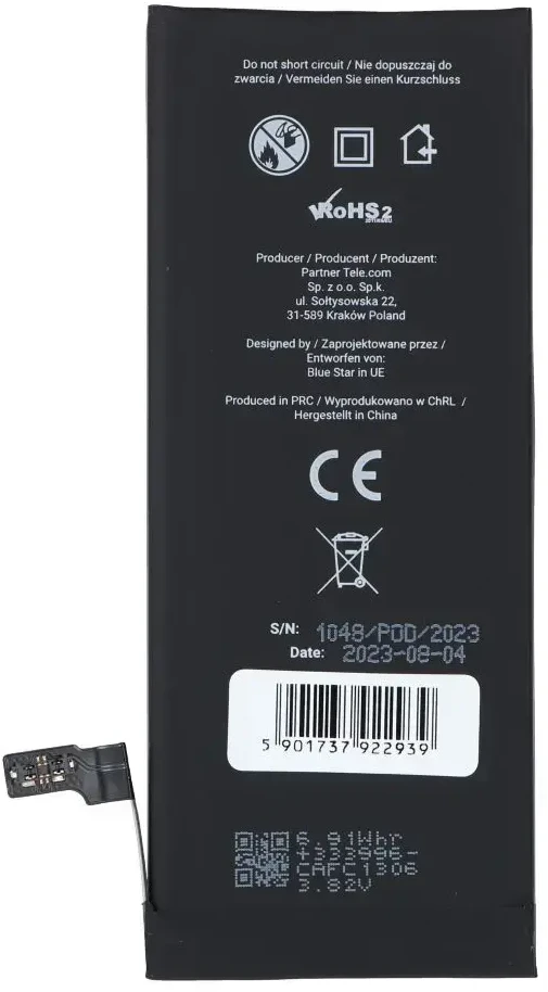 BlueStar iPhone 6 1810 mAh baterija Blue Star HQ