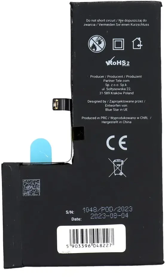 BlueStar iPhone XS baterija 2658 mAh Blue Star HQ