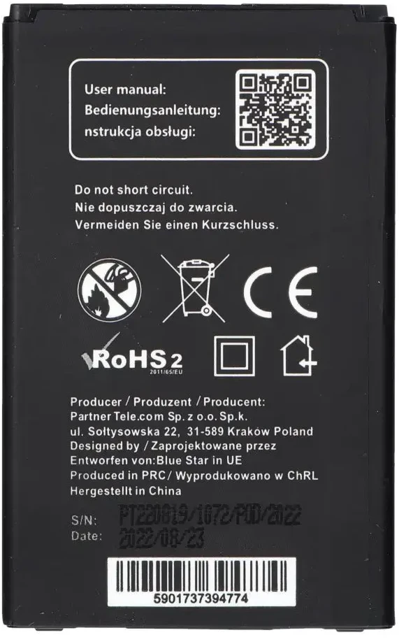 BlueStar LG K10 2300 mAh „Blue Star Premium“ baterija