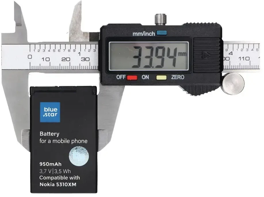BlueStar Nokia 5310 XM / 6600F / 7210S / 7310S baterija, 950 mAh, „Blue Star Premium“