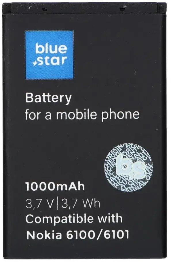 BlueStar Nokia 6101 / 6100 / 6300 1000 mAh Blue Star Premium baterija