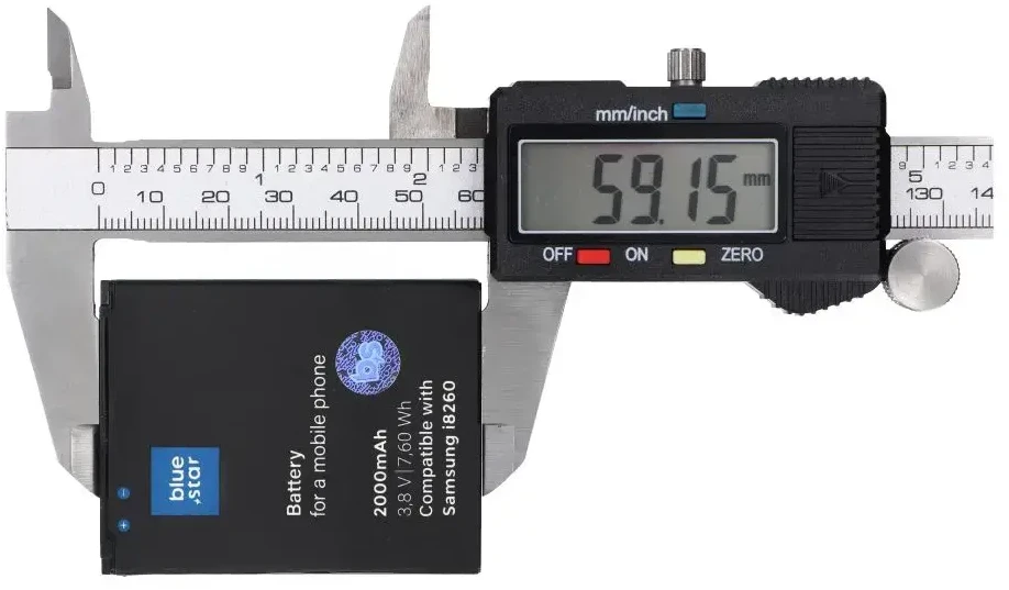 BlueStar Blue Star Mėlynas STAR PREMIUM baterija, skirta SAMSUNG Core 2000 mAh