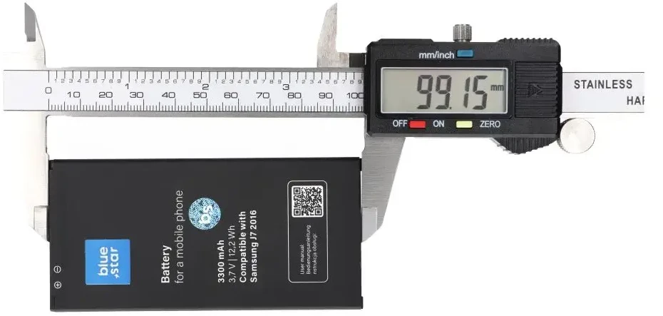 BlueStar Blue Star Mėlynas STAR PREMIUM battery for SAMSUNG J7 2016 3300 mAh