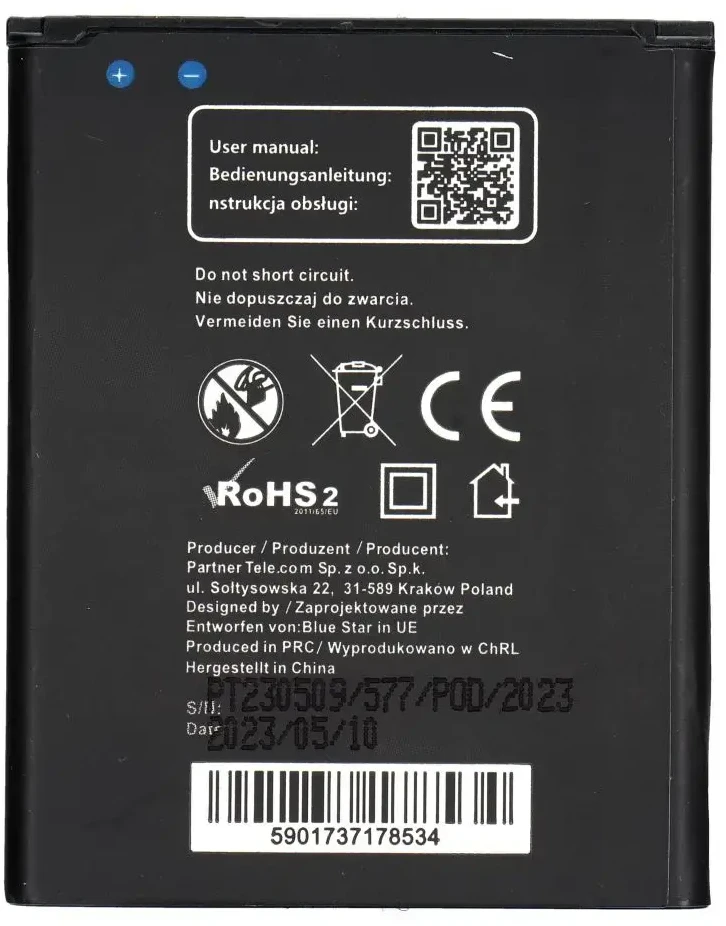 BlueStar Blue Star Mėlynas STAR PREMIUM baterija, skirta SAMSUNG S3 I9300 2300 mAh