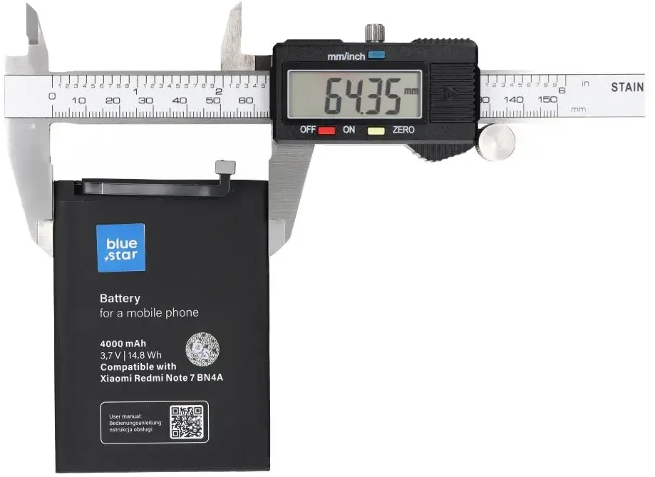 BlueStar Blue Star Mėlynas STAR baterija, skirta XIAOMI REDMI NOTE 7 (BN4A) 4000 mAh