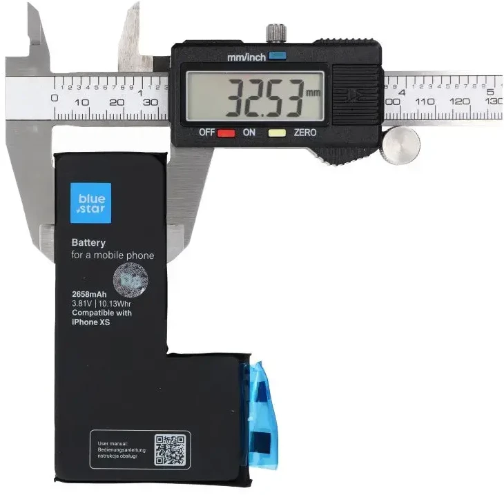 BlueStar Baterija be BMS iPhone XS 2658 mAh Blue Star HQ