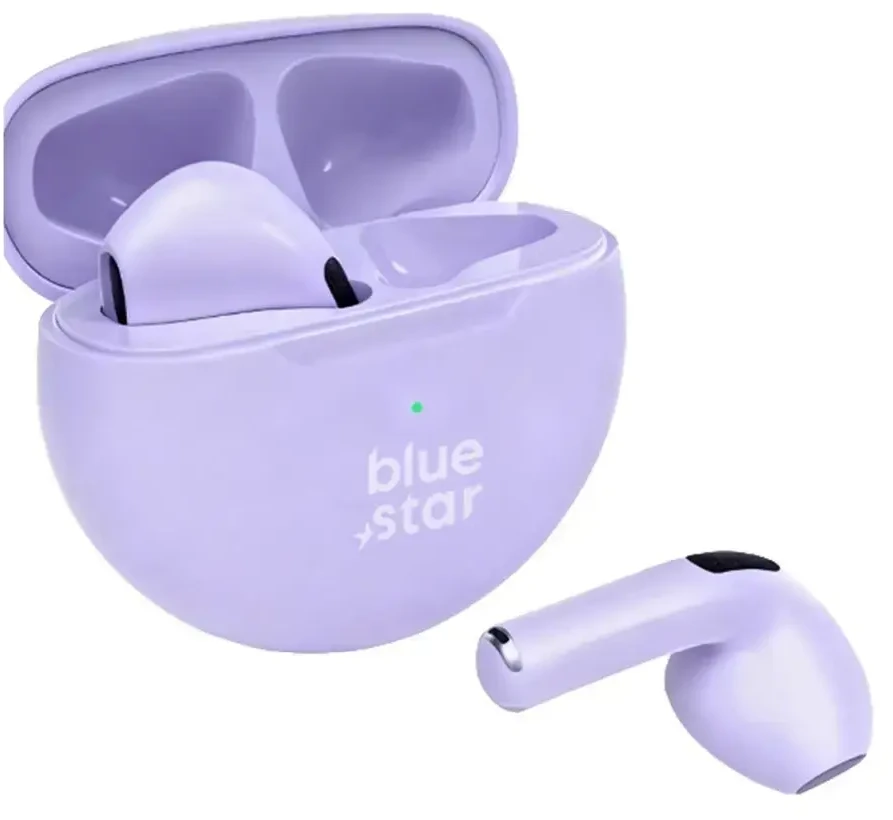 BlueStar Blue Star belaidės ausinės Mėlynas STAR Circle Beat TX3 TWS levandų spalvos