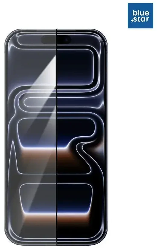 BlueStar Tempered glass for iPhone 17 PRO Blue Star 5D AR juodas