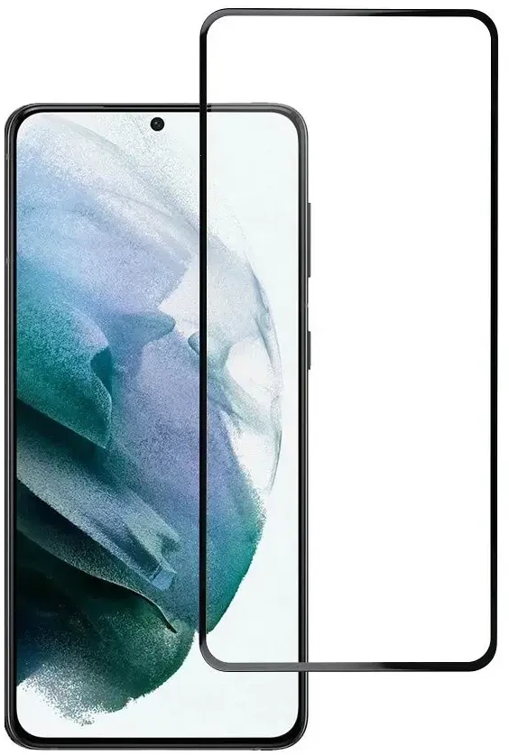 BlueStar Blue Star Apsauginis stiklas Blue Star - Samsung Galaxy Galaxy S21 Full Face (full glue/case friendly) - juodas Apsauginis stiklas Blue Star