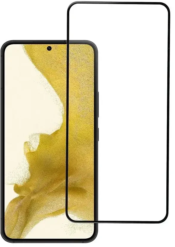 BlueStar Blue Star Apsauginis stiklas Blue Star - Samsung Galaxy Galaxy S22 Full Face (full glue/case frindly) - juodas Apsauginis stiklas Blue Star