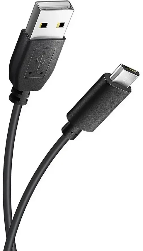 BlueStar USB A į Micro USB laidas Blue Star Lite 3A 1,2 m juodas