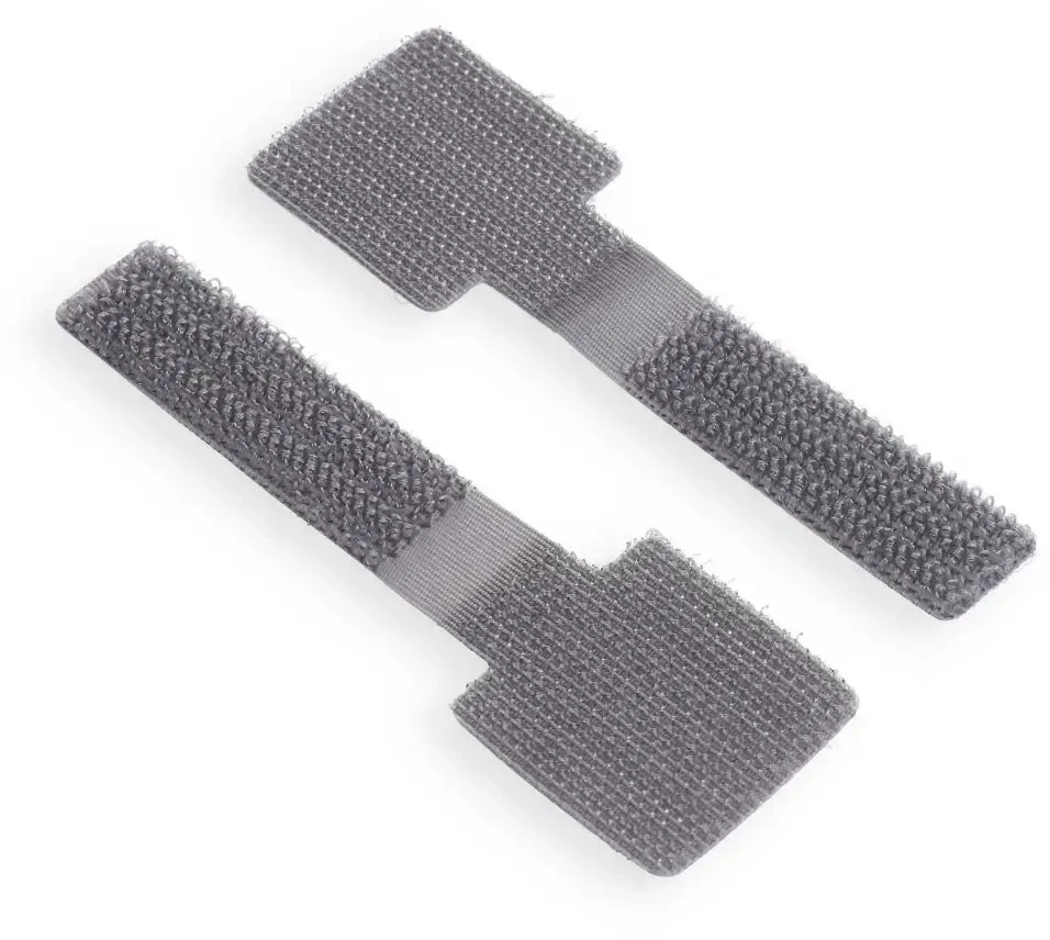 BlueStar Blue Star PJ-COZ413 self-adhesive cable tie with Velcro- pilka (10 pcs.)