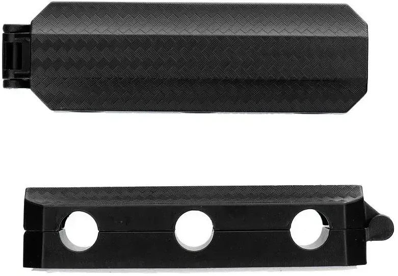 BlueStar „Blue Star PJ-OCZ5“ magnetinis lipnus organizatorius 3 laidams - juodas (2 vnt.)