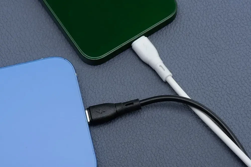 BlueStar USB A į Micro USB laidas Blue Star 2A ECO 1 m PJ68-23-2 juodas