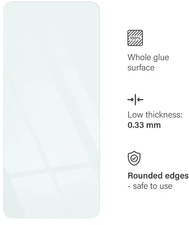 BlueStar Blue Star „Blue Star Extreeme Shock“ ekrano apsauga, 0,33 mm / 2,5D stiklas „Xiaomi Redmi Note 11/11s“