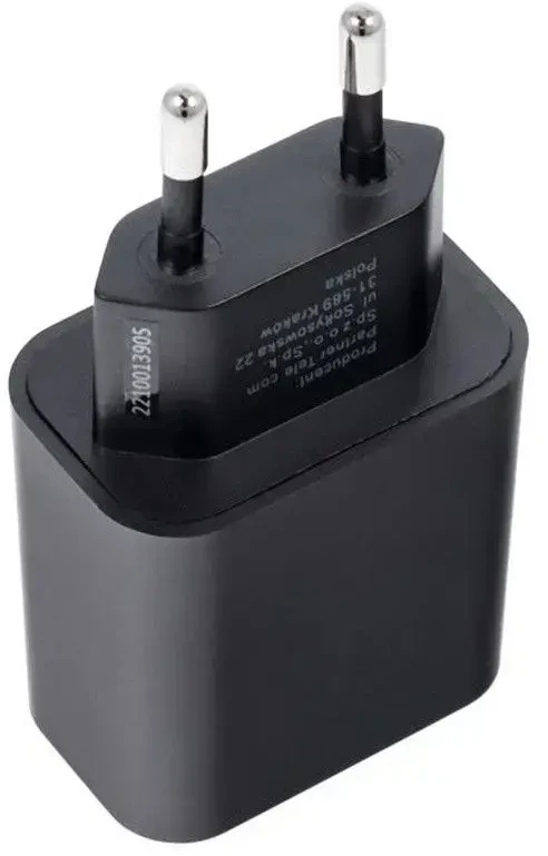 BlueStar Įkroviklis Blue Star (TFB-TC-20W) + "USB-C (Type-C) to "USB-C (Type-C)" (1xUSB-C 20W) juodas