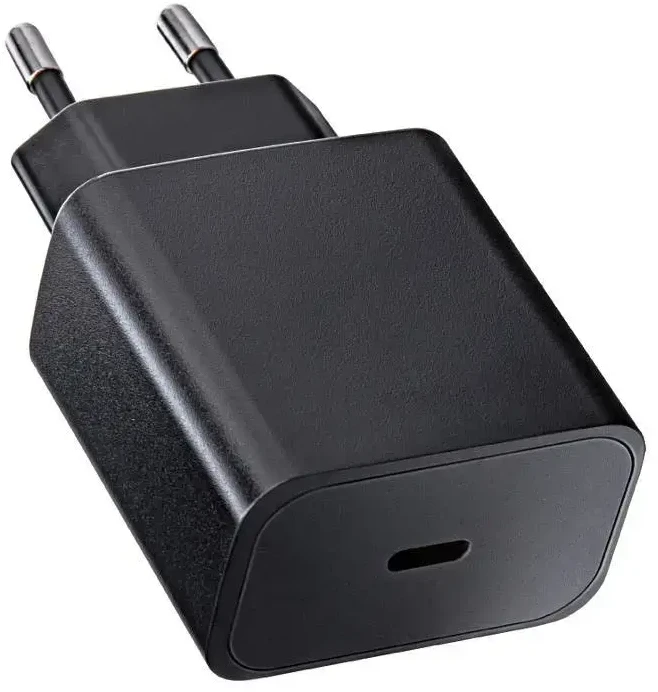 BlueStar Įkroviklis Blue Star (TFB-TC-20W) + "USB-C (Type-C) to Lightning Cable" (1xUSB-C 20W) juodas