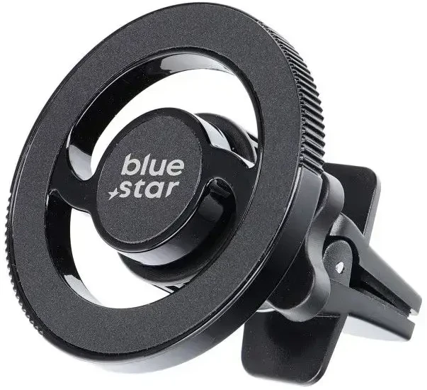 BlueStar „Blue Star“ magnetinis automobilio telefono laikiklis, suderinamas su „Magsafe Mėlyna star CLAMP“ oro išleidimo angos juodas
