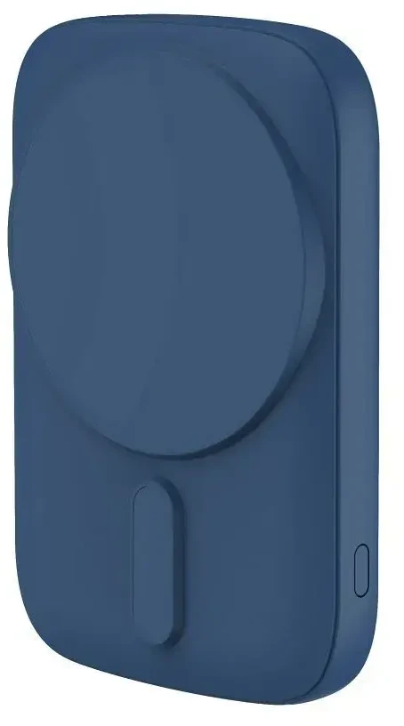 BlueStar Powerbank compatible with MagSafe Blue Star Slim DG-P8 15W 5000 mAh navy mėlynas