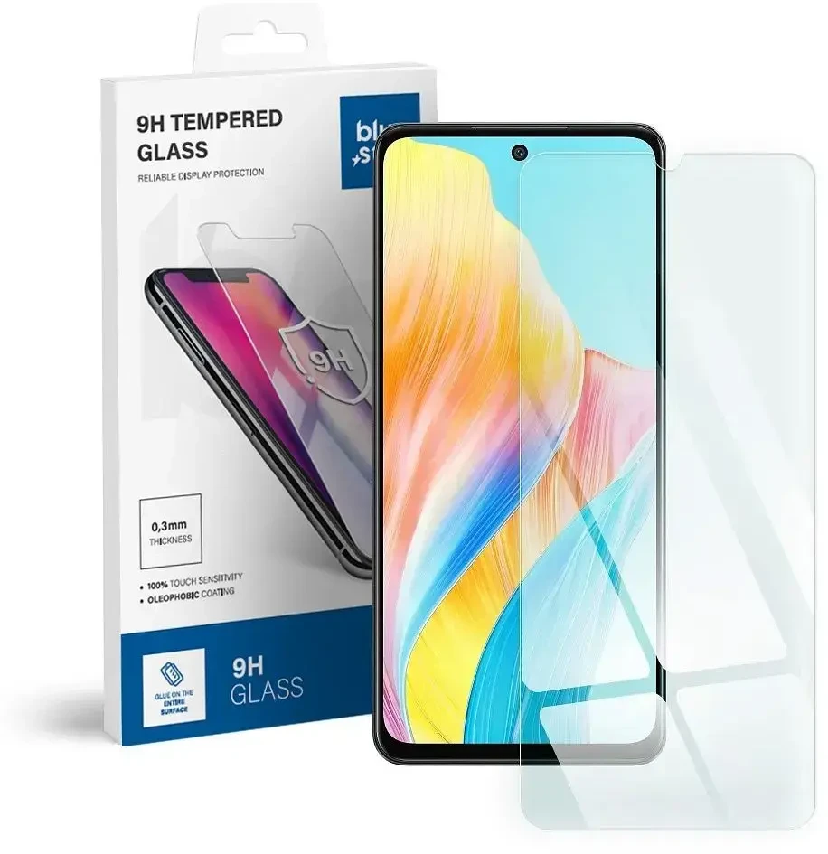 BlueStar Grūdintas stiklas Oppo A58 4G / LTE Blue Star