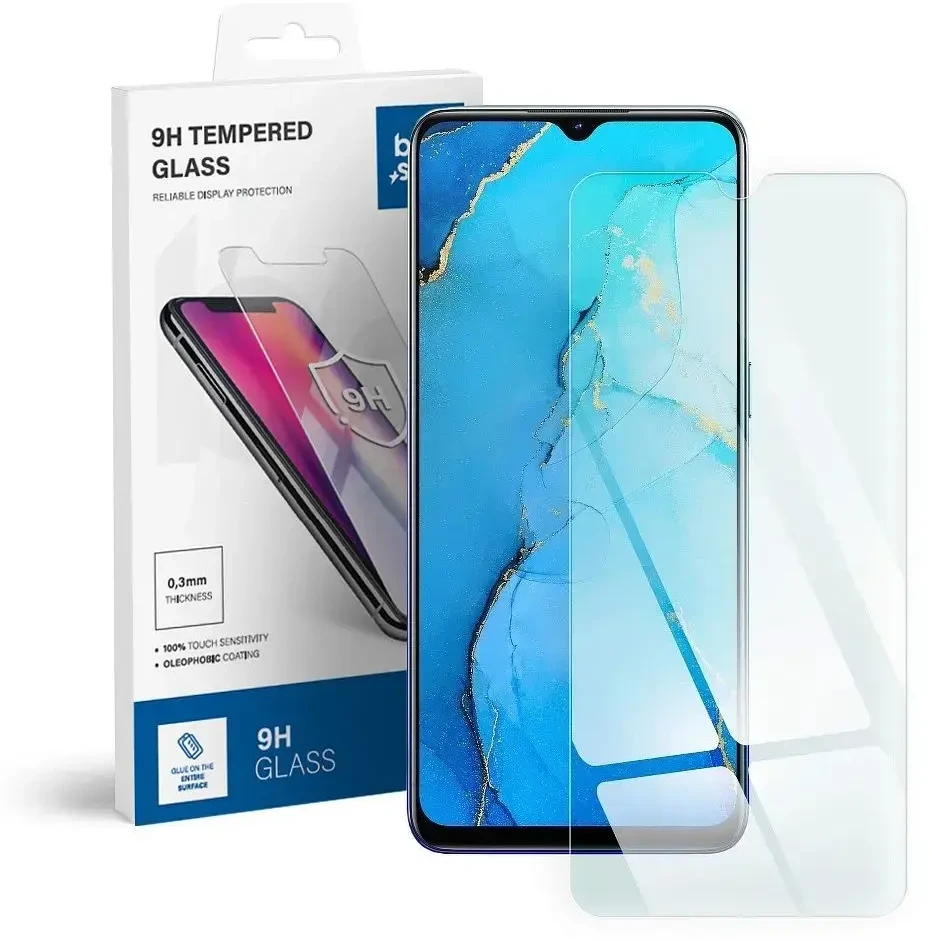 BlueStar Grūdintas stiklas Oppo Reno 3 Blue Star telefonui