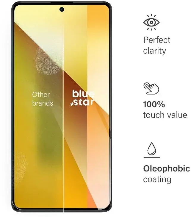 BlueStar Blue Star Apsauginis stiklas Blue Star - Xiaomi Redmi Note 13 4G/5G