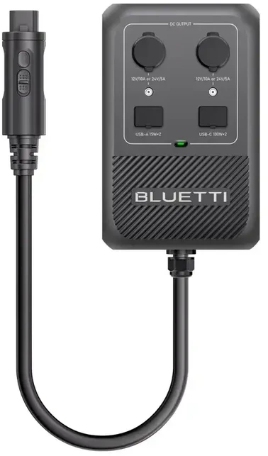 BLUETTI Hub D1 DC išėjimų adapteris skirtas Apex300 stotelei