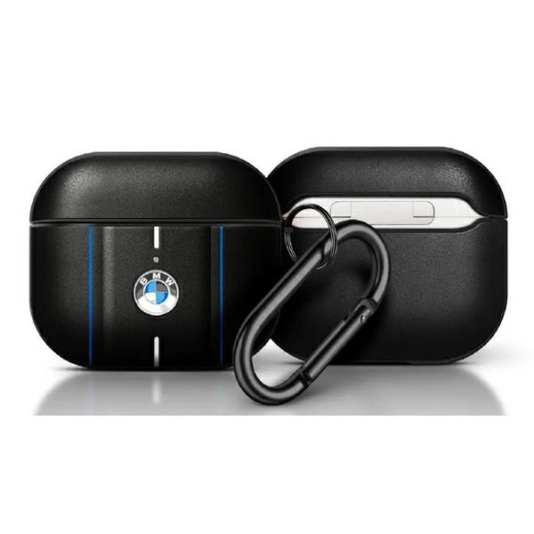 BMW BMAP222RVSK AirPods Pro 2 (2022/2023) dėklas ausinėms juodos spalvos Color Lines
