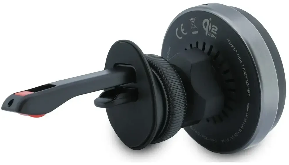 Laikiklis automobilinis BMW M Edition indukcyjny 25W Qi2 MagSafe na kokpit/do szyby/do kratki juoda